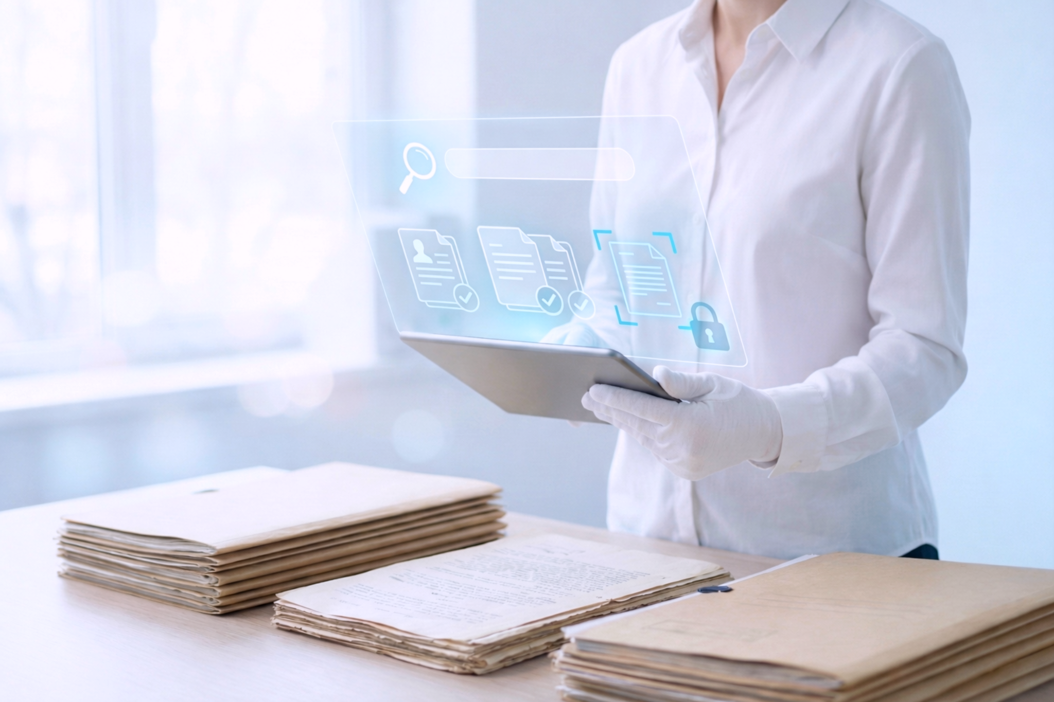 Government Document AI project screenshot